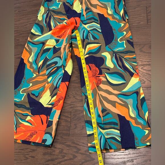 Soft Surroundings Aliso Point Wide Leg Linen Pants Size Medium - Picture 7 of 8